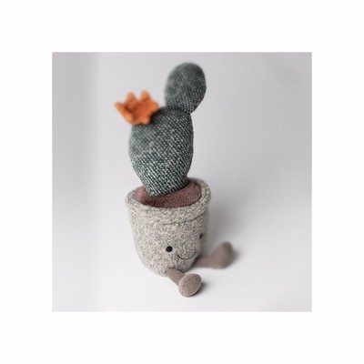 Jellycat Silly Succulent Prickly Pear Cactus USA | 48950PTQS